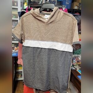 Highland Originals Three-Tone Short Sleeve Hoodie